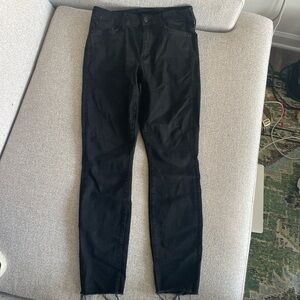 MOTHER Women's Jet Black Skinny Jeans